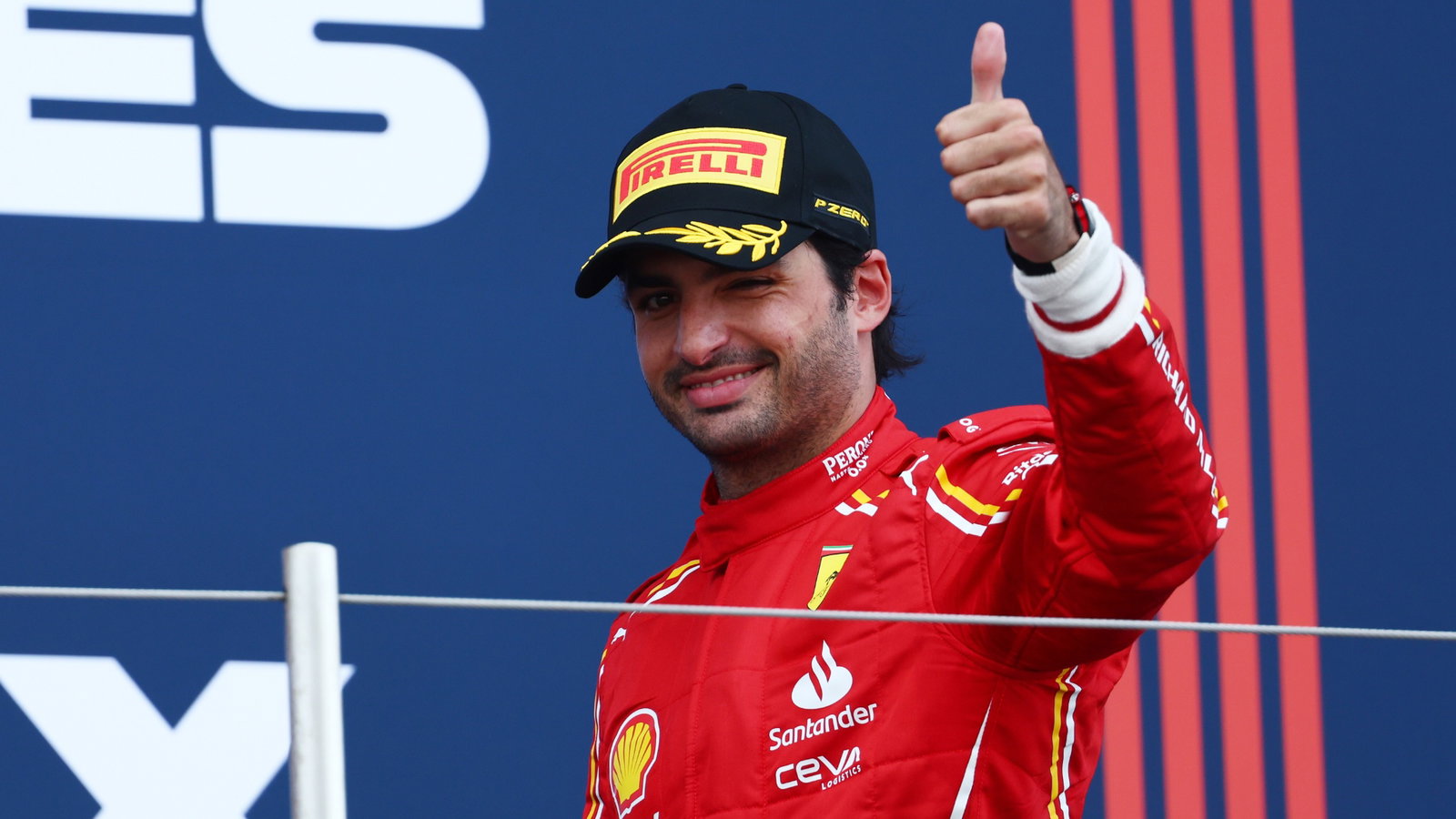 3rd place Carlos Sainz Jr (ESP) Ferrari. Formula 1 World Championship, Rd 4, Japanese Grand Prix, Suzuka, Japan, Race