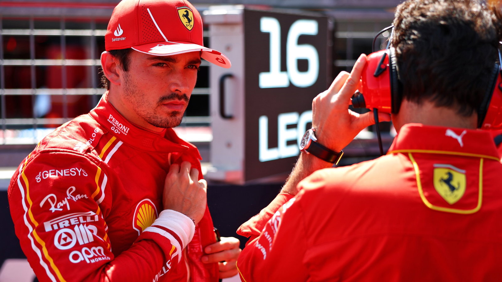 Charles Leclerc (MON) Ferrari on the grid. Formula 1 World Championship, Rd 4, Japanese Grand Prix, Suzuka, Japan, Race