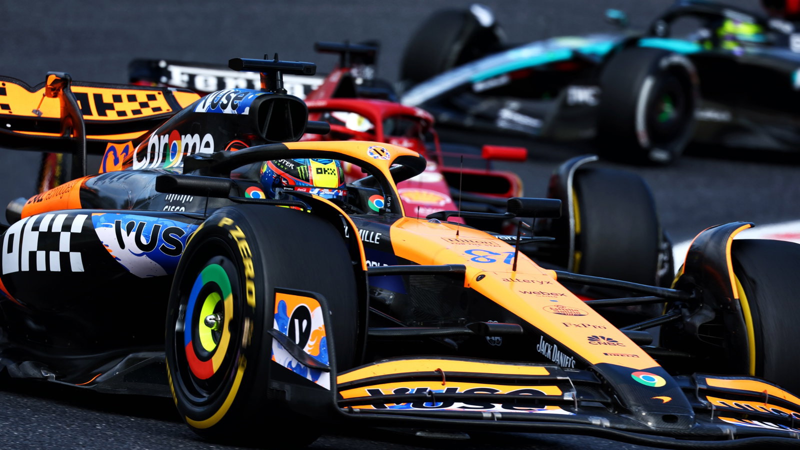 Oscar Piastri (AUS) McLaren MCL38. Formula 1 World Championship, Rd 4, Japanese Grand Prix, Suzuka, Japan, Race Day. -