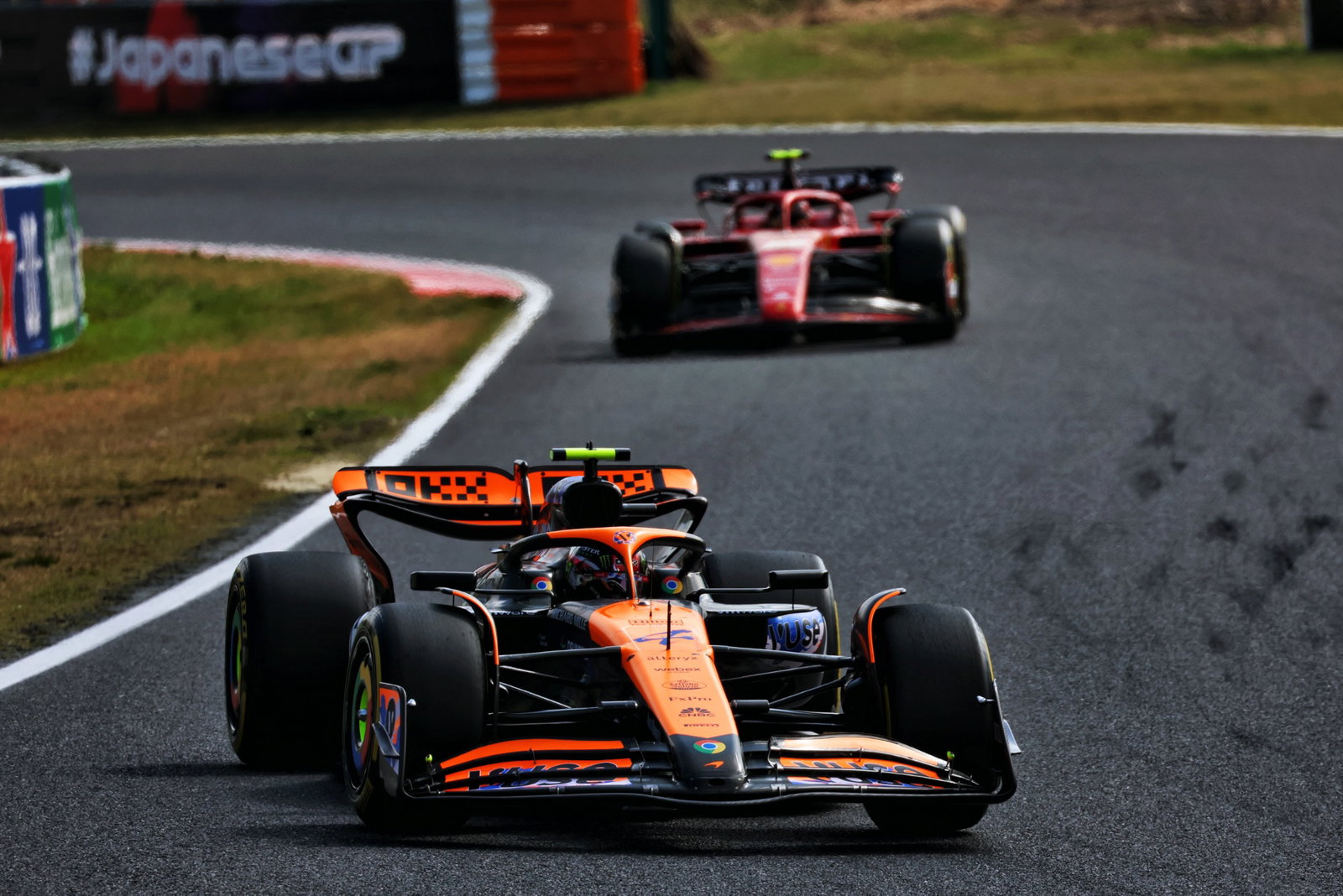 Lando Norris (GBR) McLaren MCL38. Formula 1 World Championship, Rd 4, Japanese Grand Prix, Suzuka, Japan, Race Day. -
