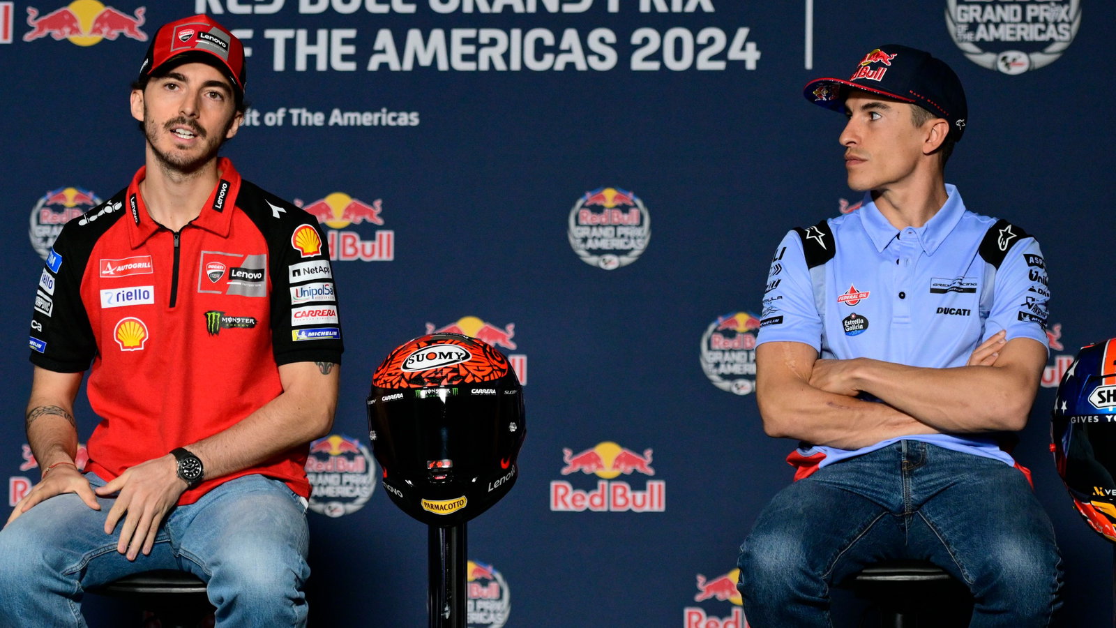 Francesco Bagnaia, Marc Marquez , Grand Prix of the Americas, 11 April