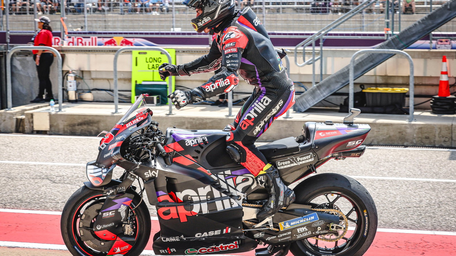 Maverick Vinales, MotoGP race, Grand Prix of the Americas, 14 April