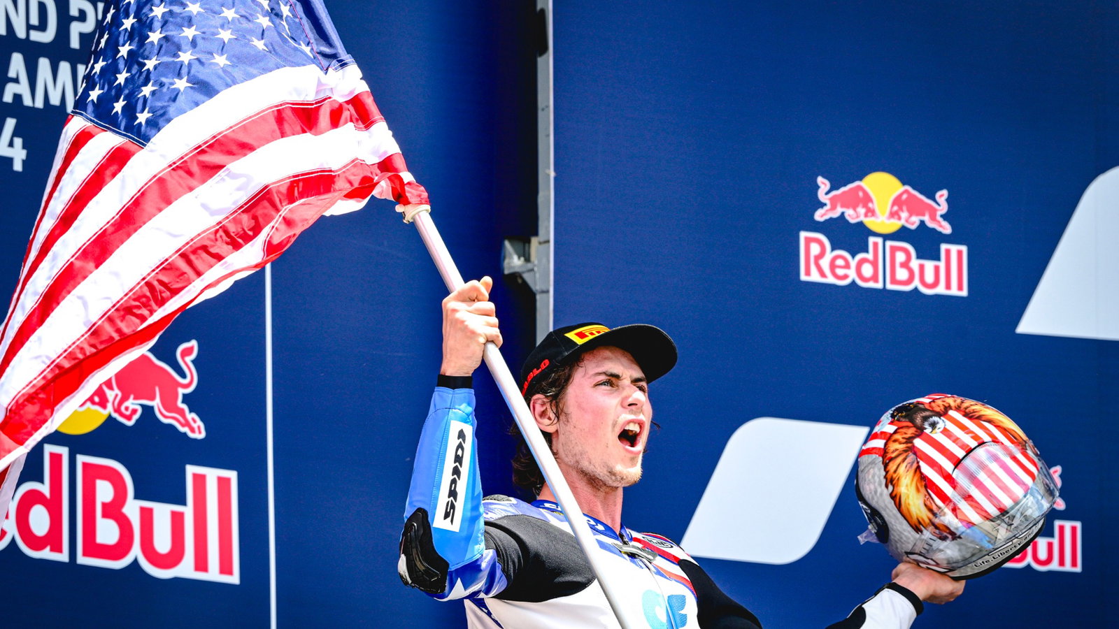 Joe Roberts, Moto2 race, Grand Prix of the Americas, 14 April