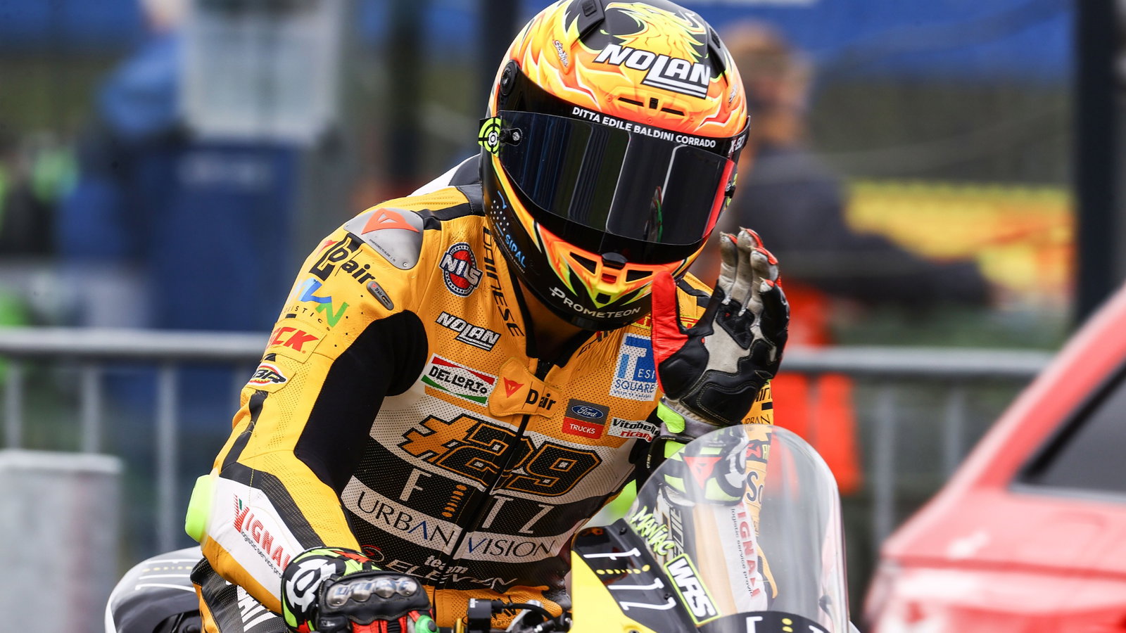 Andrea Iannone, Dutch WorldSBK, 19 April