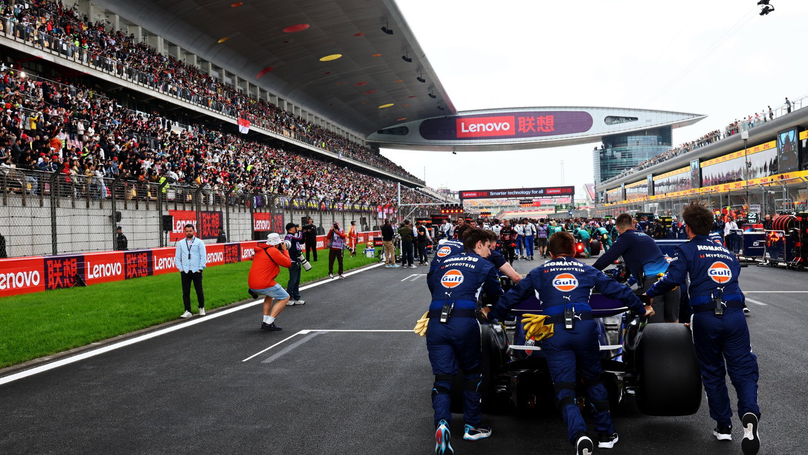 Williams Racing FW46 on the grid. Formula 1 World Championship, Rd 5, Chinese Grand Prix, Shanghai, China, Sprint and