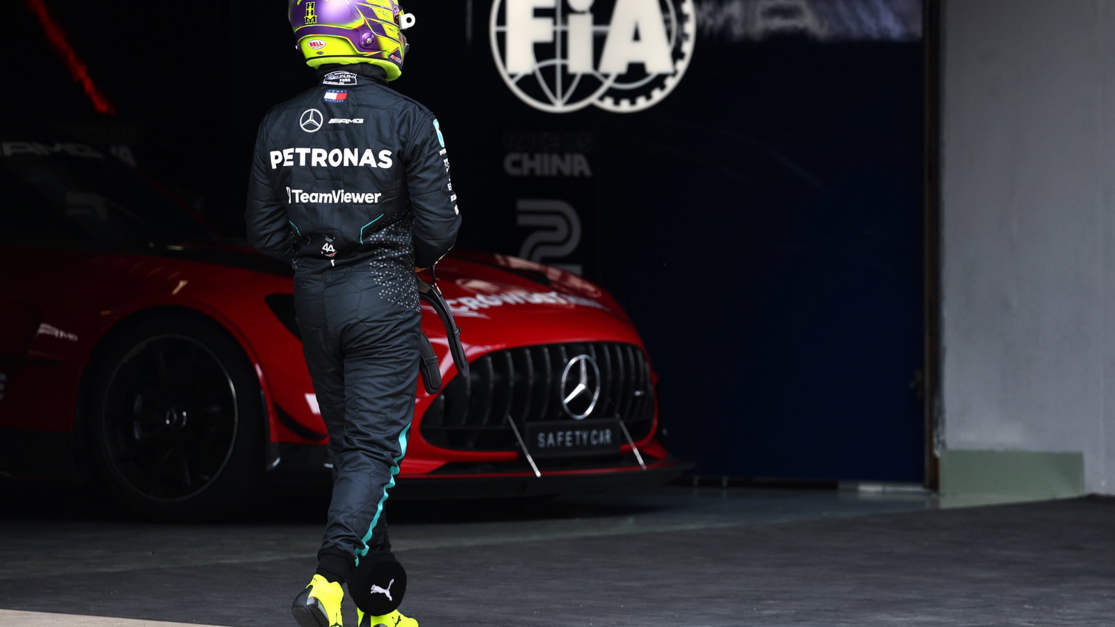 Lewis Hamilton (GBR) Mercedes AMG F1. Formula 1 World Championship, Rd 5, Chinese Grand Prix, Shanghai, China, Sprint and