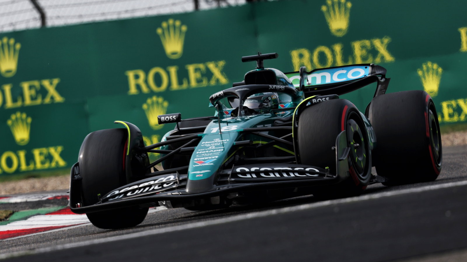 Lance Stroll (CDN) Aston Martin F1 Team AMR24. Formula 1 World Championship, Rd 5, Chinese Grand Prix, Shanghai, China,