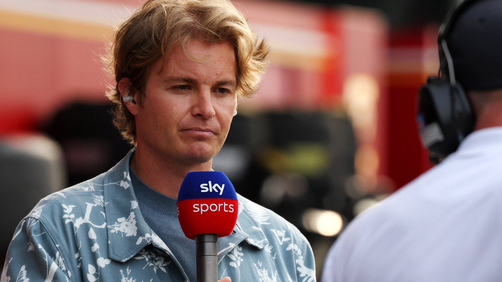 Nico Rosberg (GER) Sky Sports F1 Presenter. Formula 1 World Championship, Rd 5, Chinese Grand Prix, Shanghai, China,