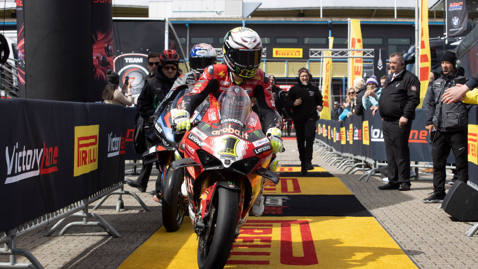 Alvaro Bautista, Race1, Dutch WorldSBK, 20 April