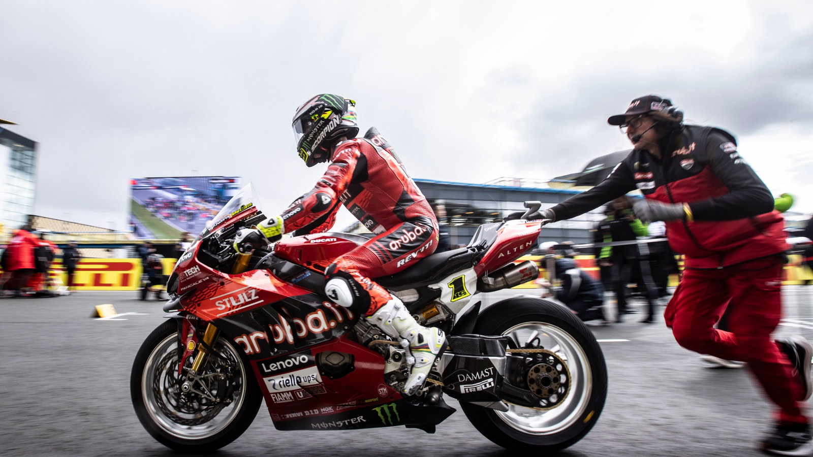 Alvaro Bautista, Race1, Dutch WorldSBK, 20 April