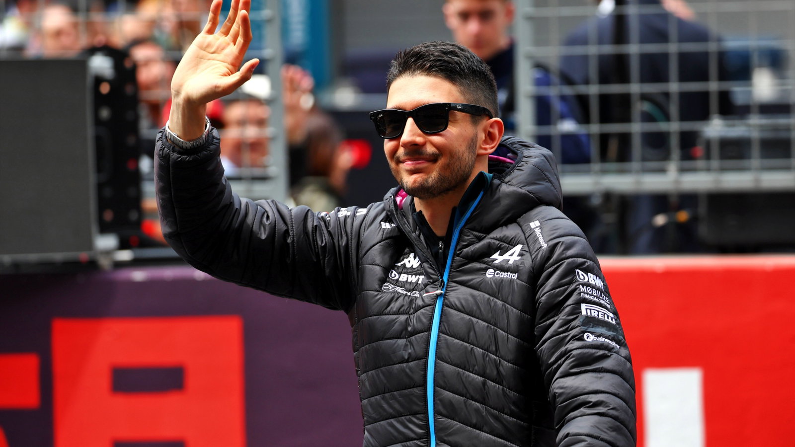 Esteban Ocon (FRA) Alpine F1 Team on the drivers' parade. Formula 1 World Championship, Rd 5, Chinese Grand Prix,