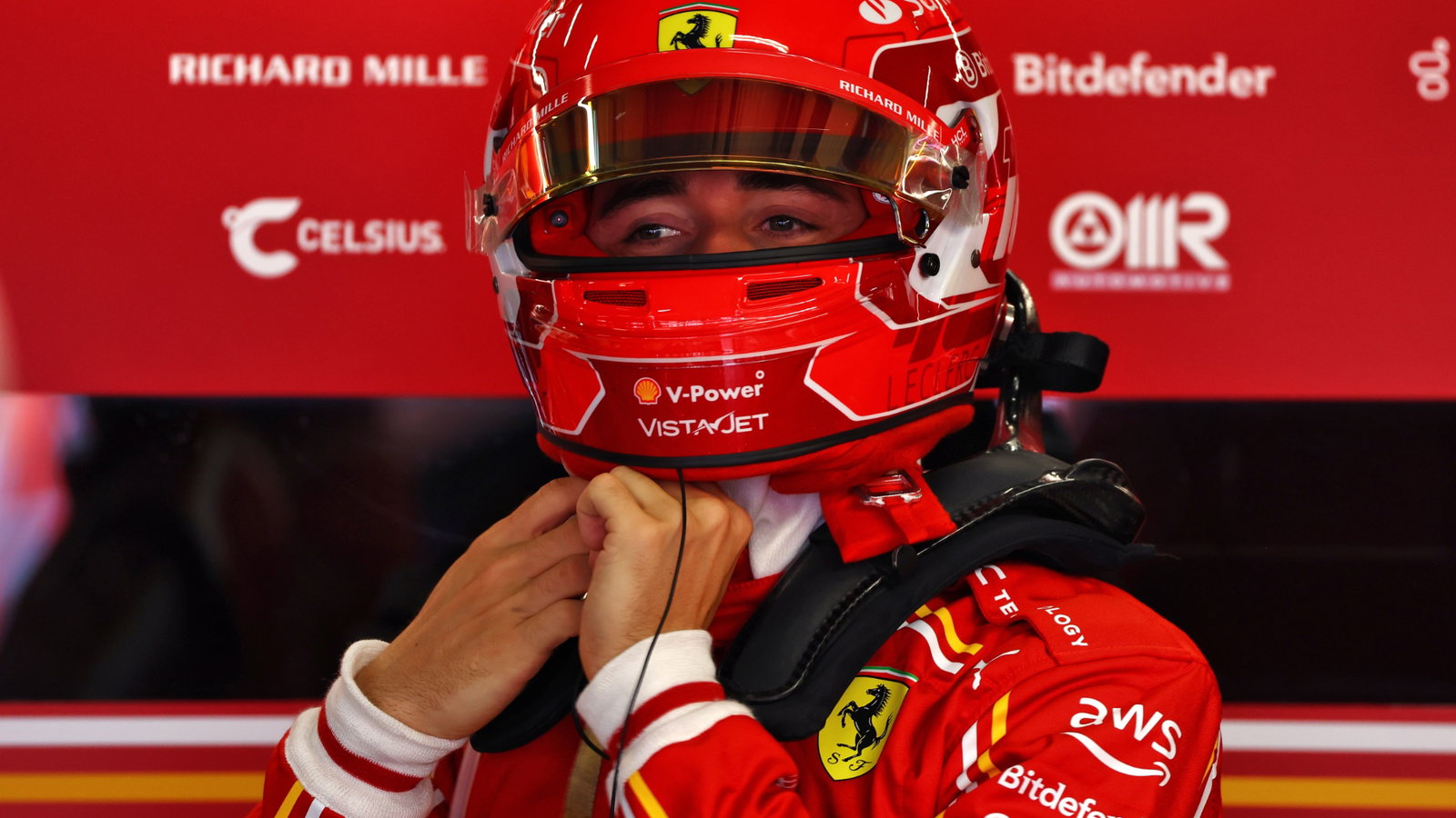Charles Leclerc (MON) Ferrari. Formula 1 World Championship, Rd 5, Chinese Grand Prix, Shanghai, China, Race Day. -