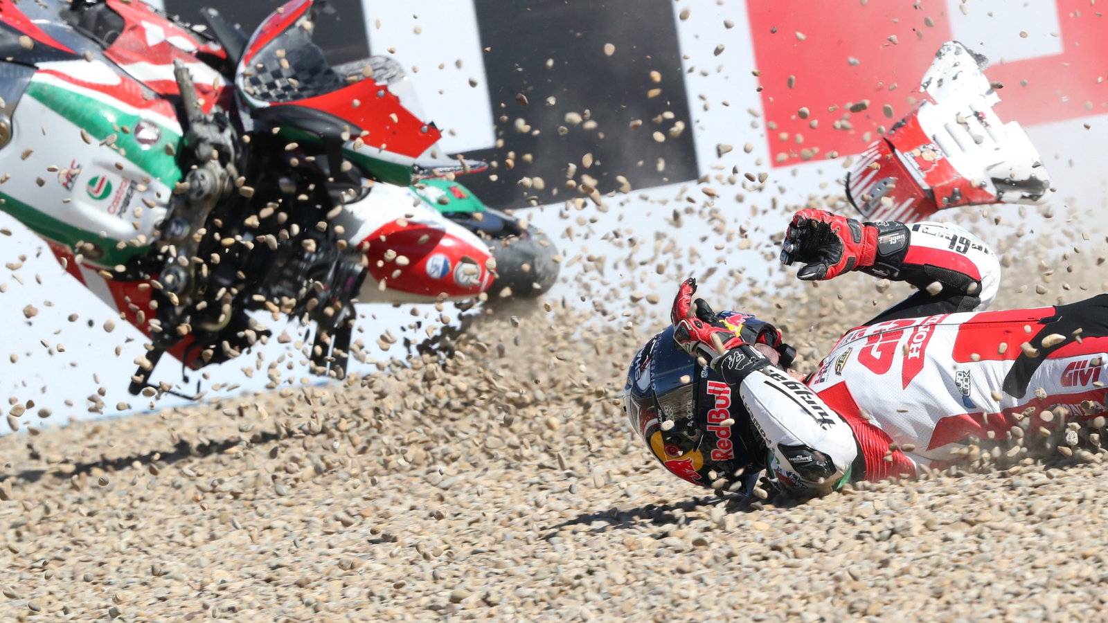 Johann Zarco crash, MotoGP, Spanish MotoGP, 26 April