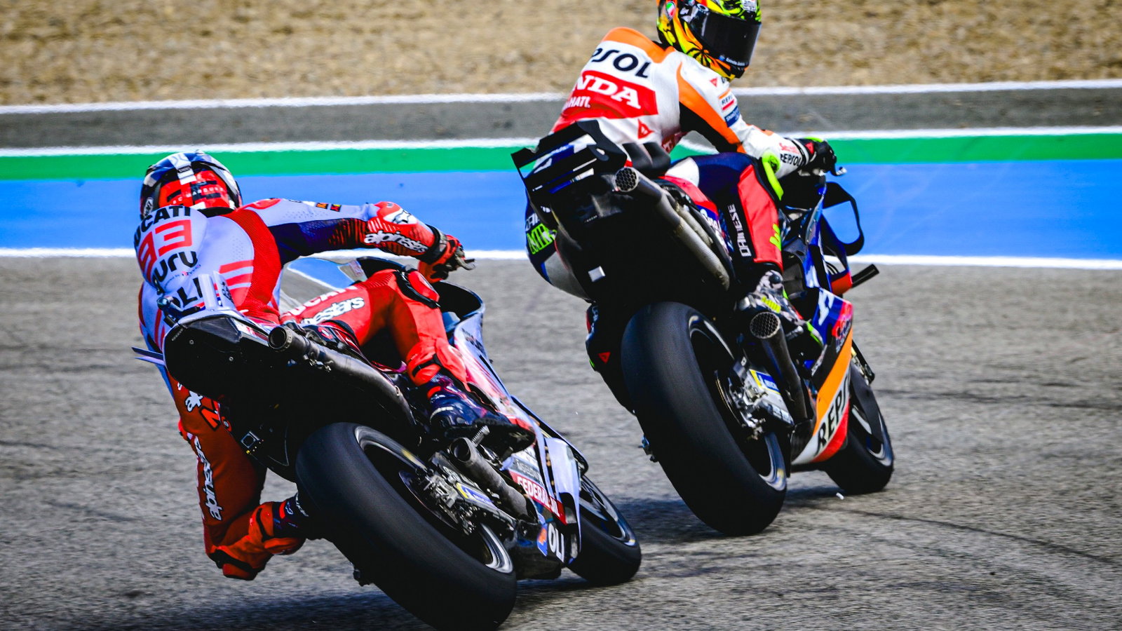 Marc Marquez, Joan Mir, MotoGP, Tissot sprint race, Spanish MotoGP, 27 April