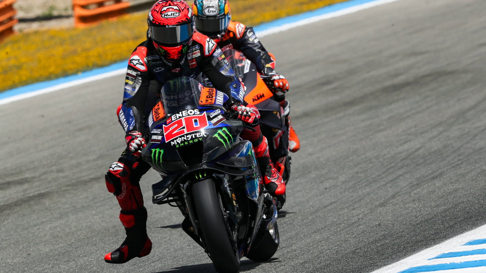 Fabio Quartararo, MotoGP, Tissot sprint race, Spanish MotoGP, 27 April