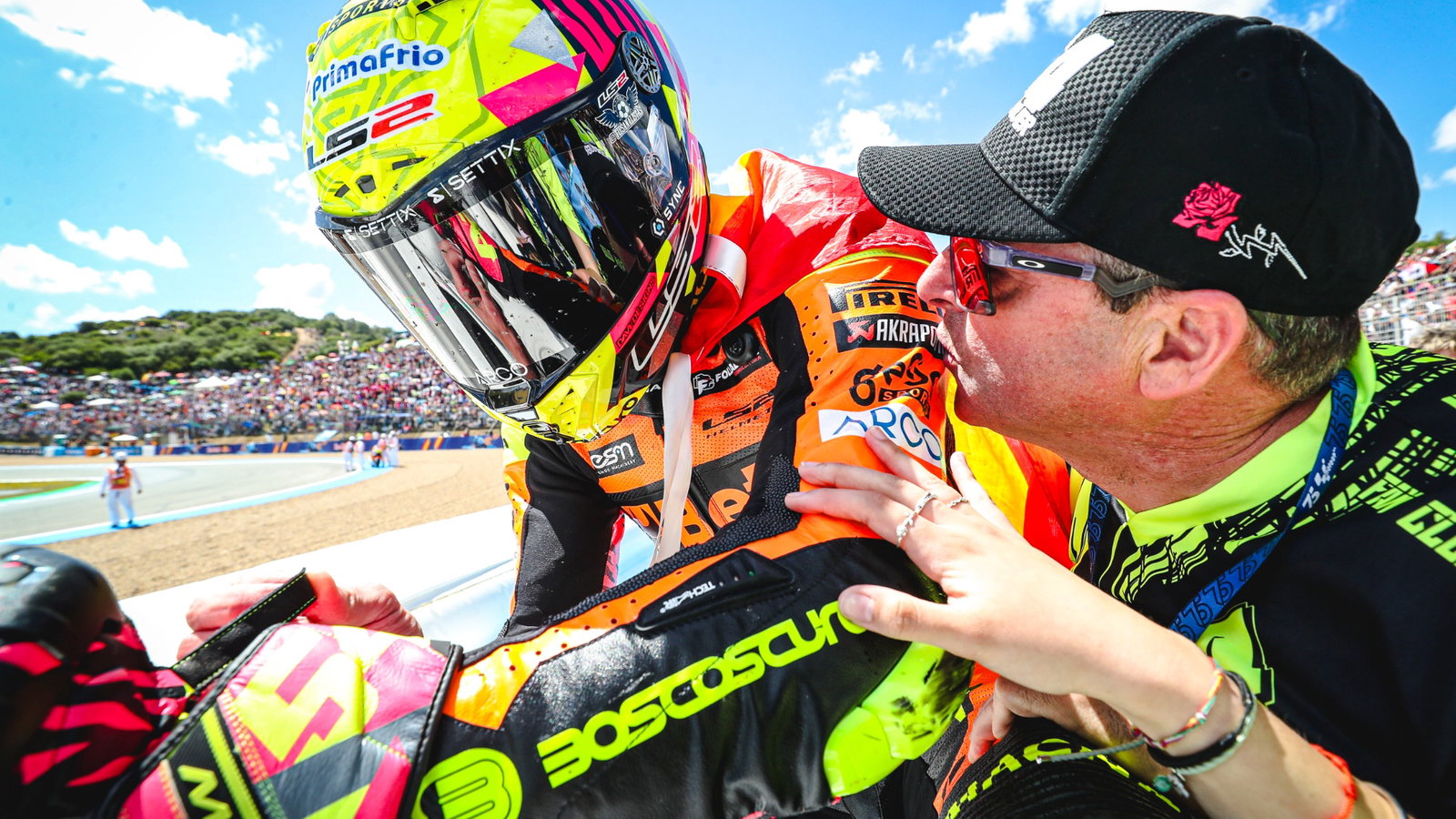 Fermin Aldeguer, Moto2 race, Spanish MotoGP, 28 April