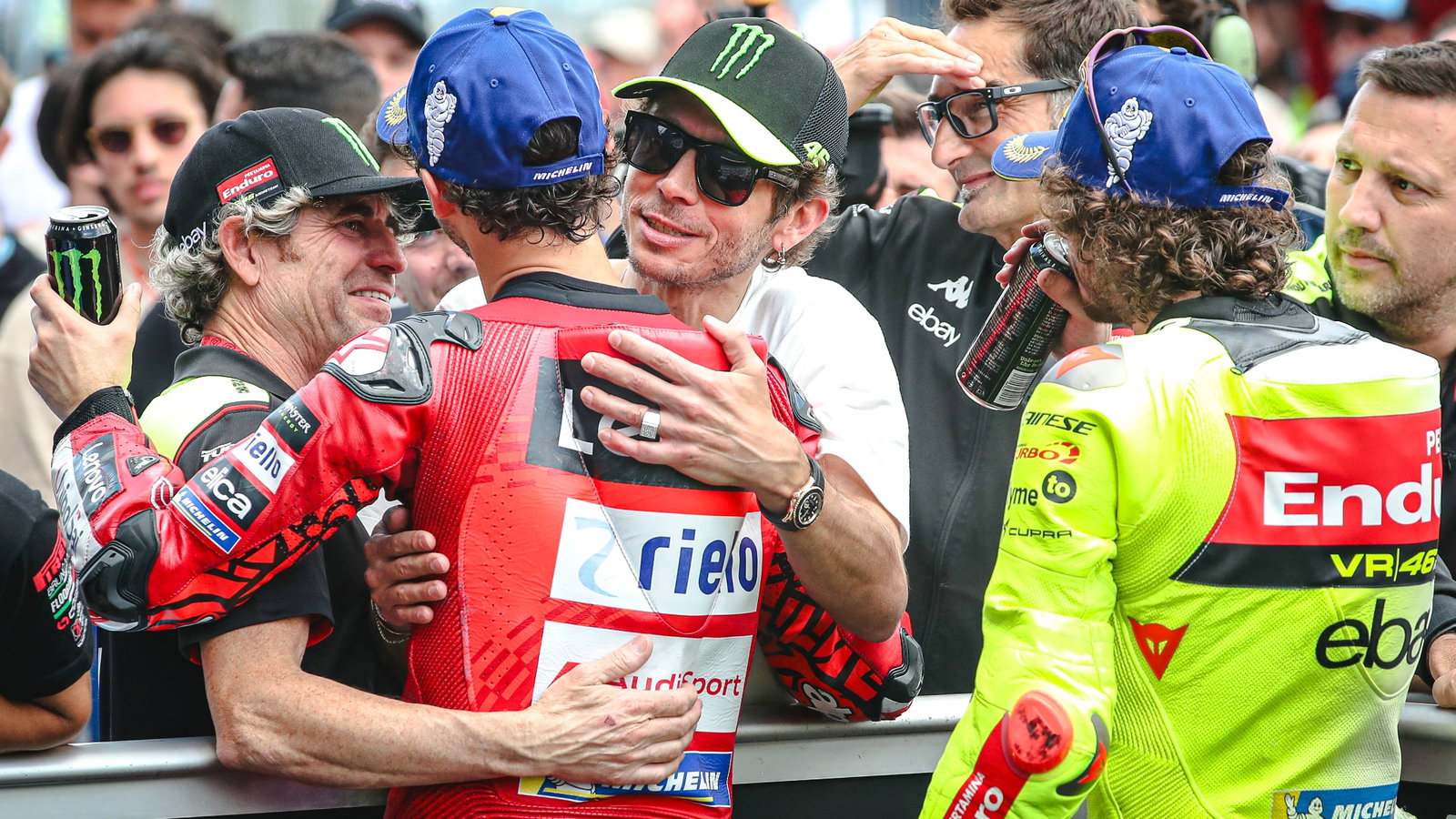 Francesco Bagnaia, Valentino Rossi, MotoGP race, Spanish MotoGP, 28 April