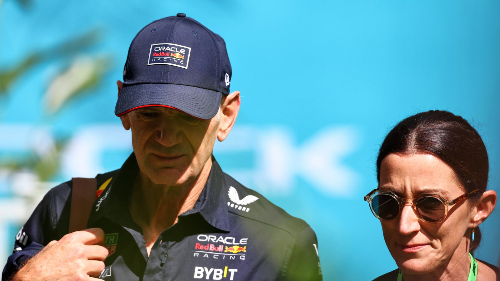 L to R): Adrian Newey (GBR) Red Bull Racing Chief Technical Officer with his wife Amanda Newey (GBR). Formula 1 World