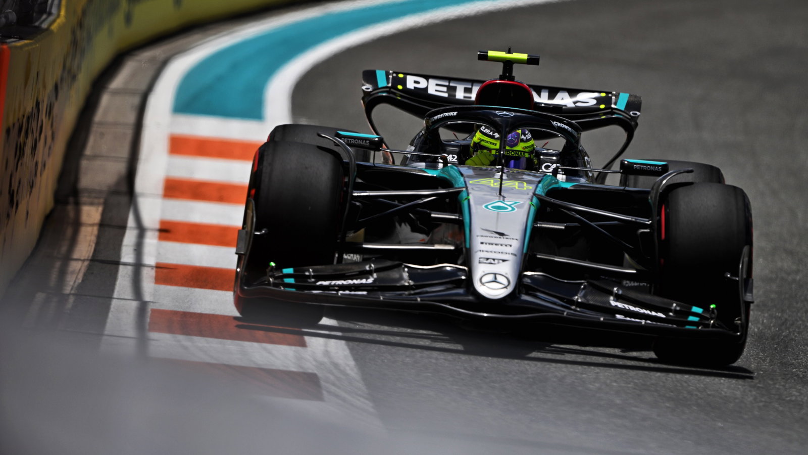 Lewis Hamilton (GBR) Mercedes AMG F1 W15. Formula 1 World Championship, Rd 6, Miami Grand Prix, Miami, Florida, USA,