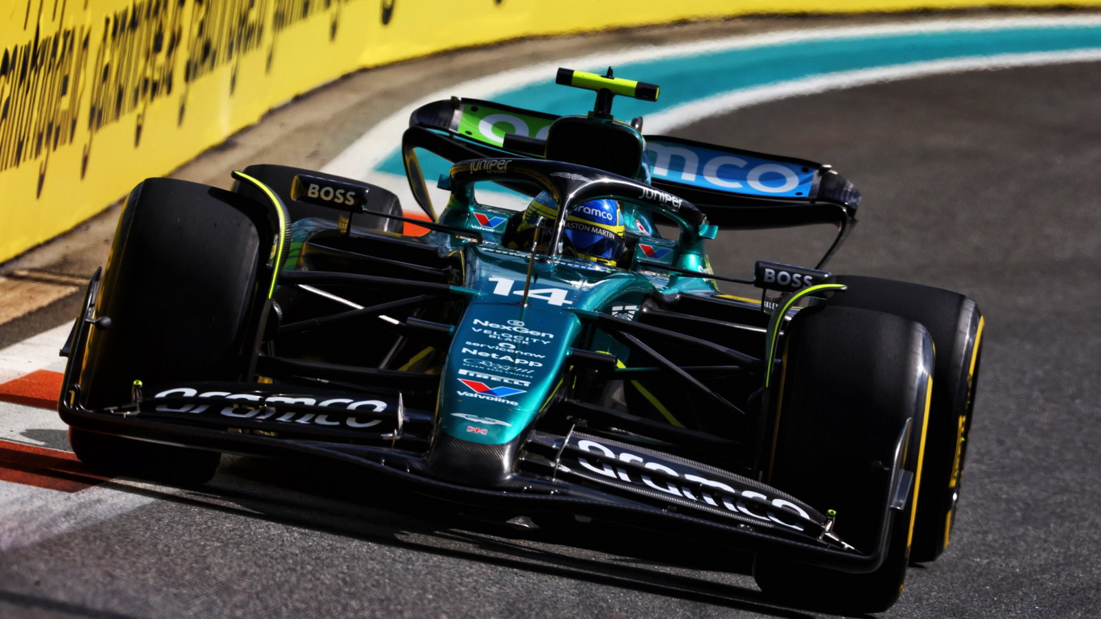 Fernando Alonso (ESP) Aston Martin F1 Team AMR24. Formula 1 World Championship, Rd 6, Miami Grand Prix, Miami, Florida,