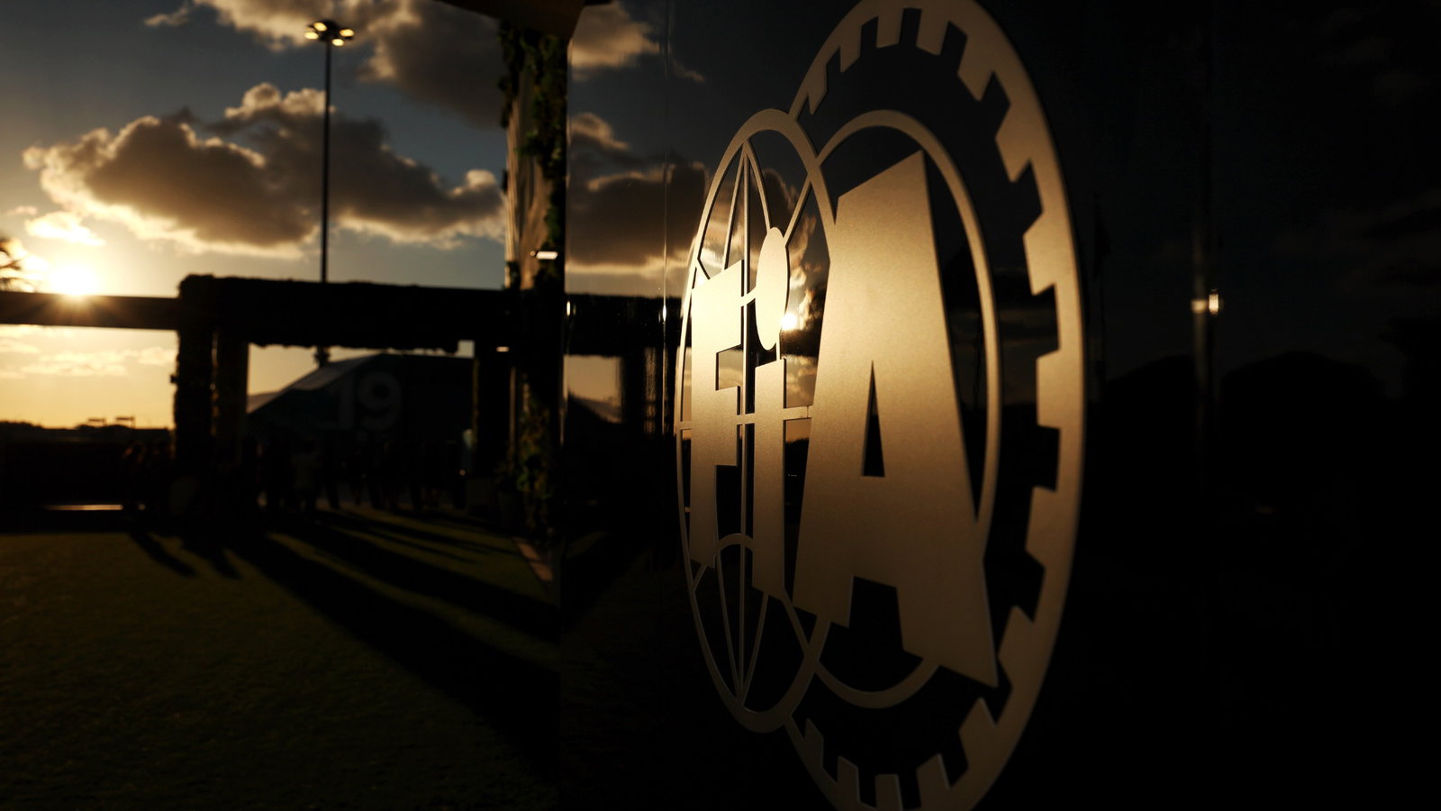 Paddock atmosphere - FIA logo. Formula 1 World Championship, Rd 6, Miami Grand Prix, Miami, Florida, USA, Sprint