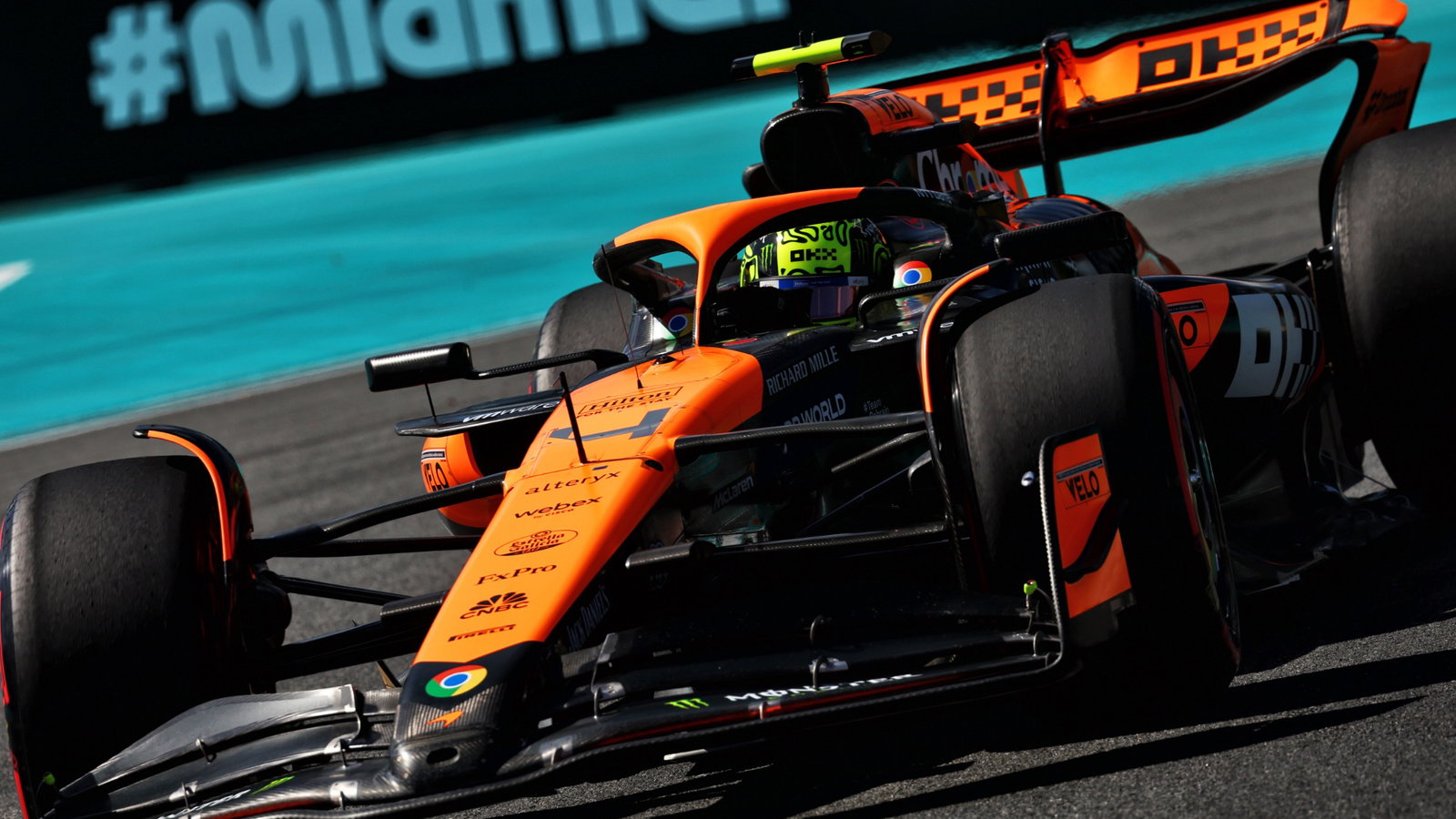 Lando Norris (GBR) McLaren MCL38. Formula 1 World Championship, Rd 6, Miami Grand Prix, Miami, Florida, USA, Sprint and