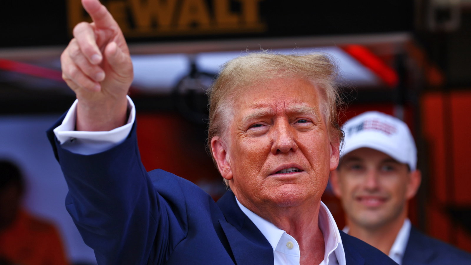 Donald Trump (USA) Politician and Businesman. Formula 1 World Championship, Rd 6, Miami Grand Prix, Miami, Florida, USA,