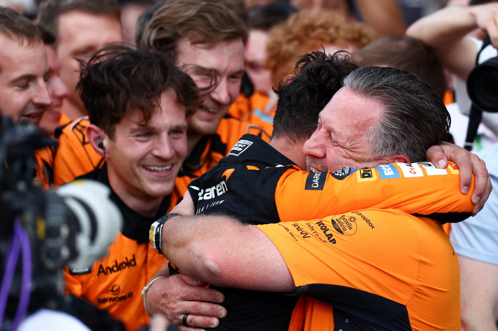 Zak Brown (USA), McLaren F1 Team Executive Director Lando Norris (GBR), McLaren F1 Team Formula 1 World Championship, Rd