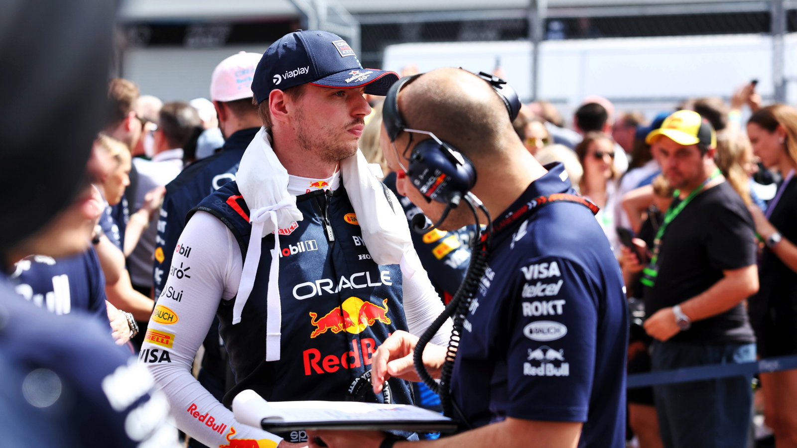 Max Verstappen (NLD) Red Bull Racing on the grid. Formula 1 World Championship, Rd 6, Miami Grand Prix, Miami, Florida,