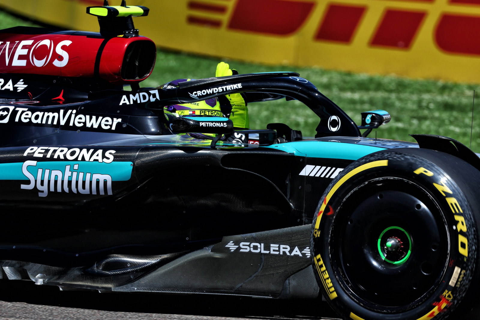 Lewis Hamilton (GBR) Mercedes AMG F1 W15. Formula 1 World Championship, Rd 7, Emilia Romagna Grand Prix, Imola, Italy,