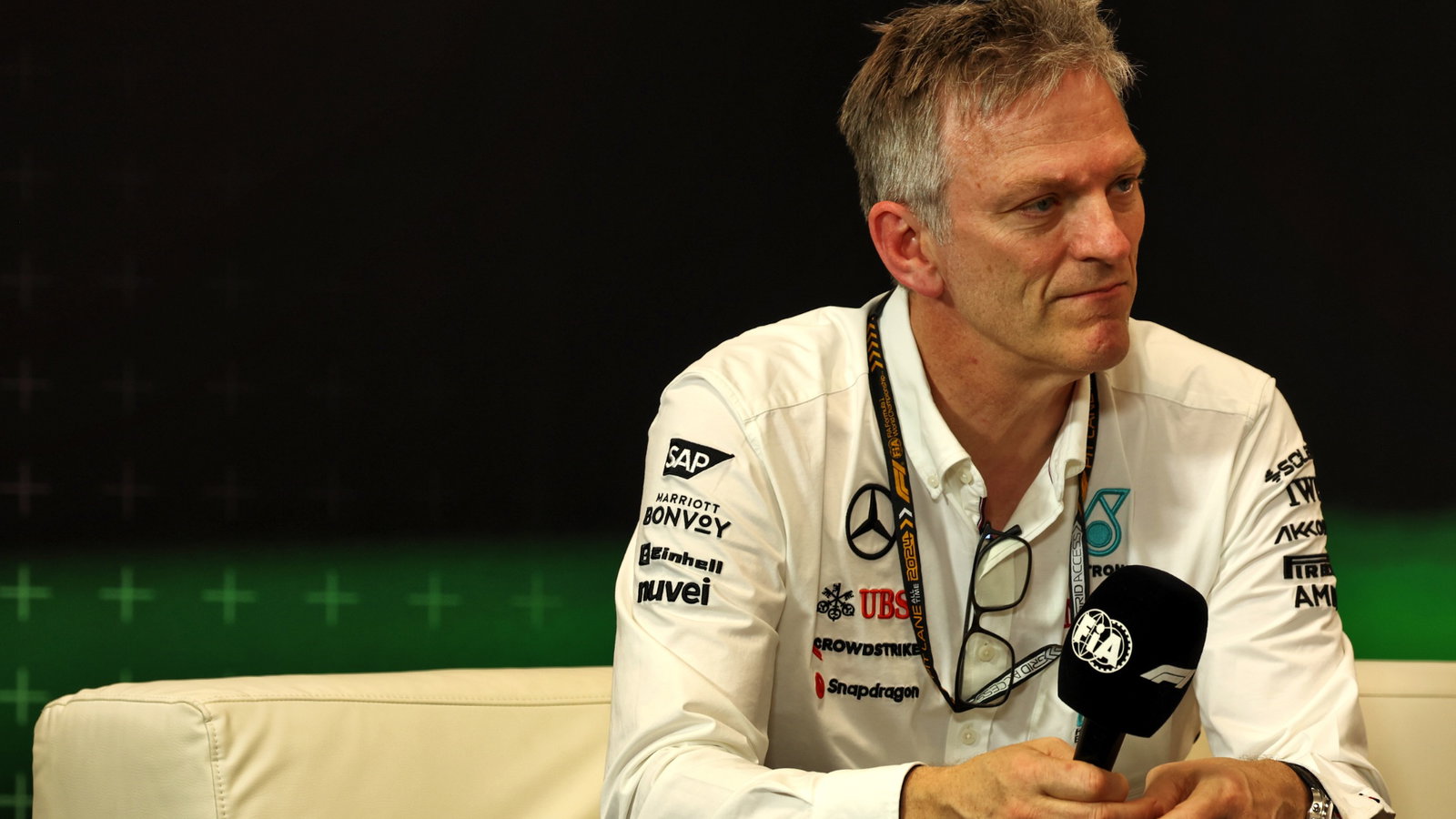 James Allison (GBR) Mercedes AMG F1 Technical Director in the FIA Press Conference. Formula 1 World Championship, Rd 7,