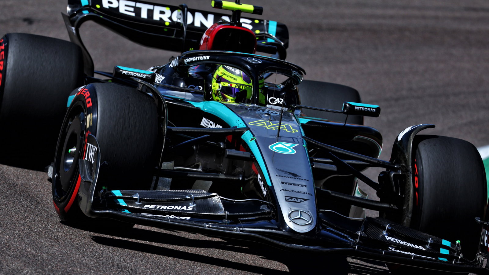Lewis Hamilton (GBR) Mercedes AMG F1 W15. Formula 1 World Championship, Rd 7, Emilia Romagna Grand Prix, Imola, Italy,