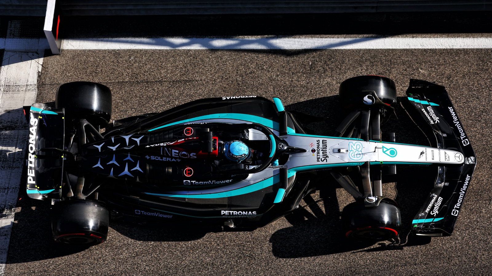 George Russell (GBR) Mercedes AMG F1 W15. Formula 1 World Championship, Rd 7, Emilia Romagna Grand Prix, Imola, Italy,