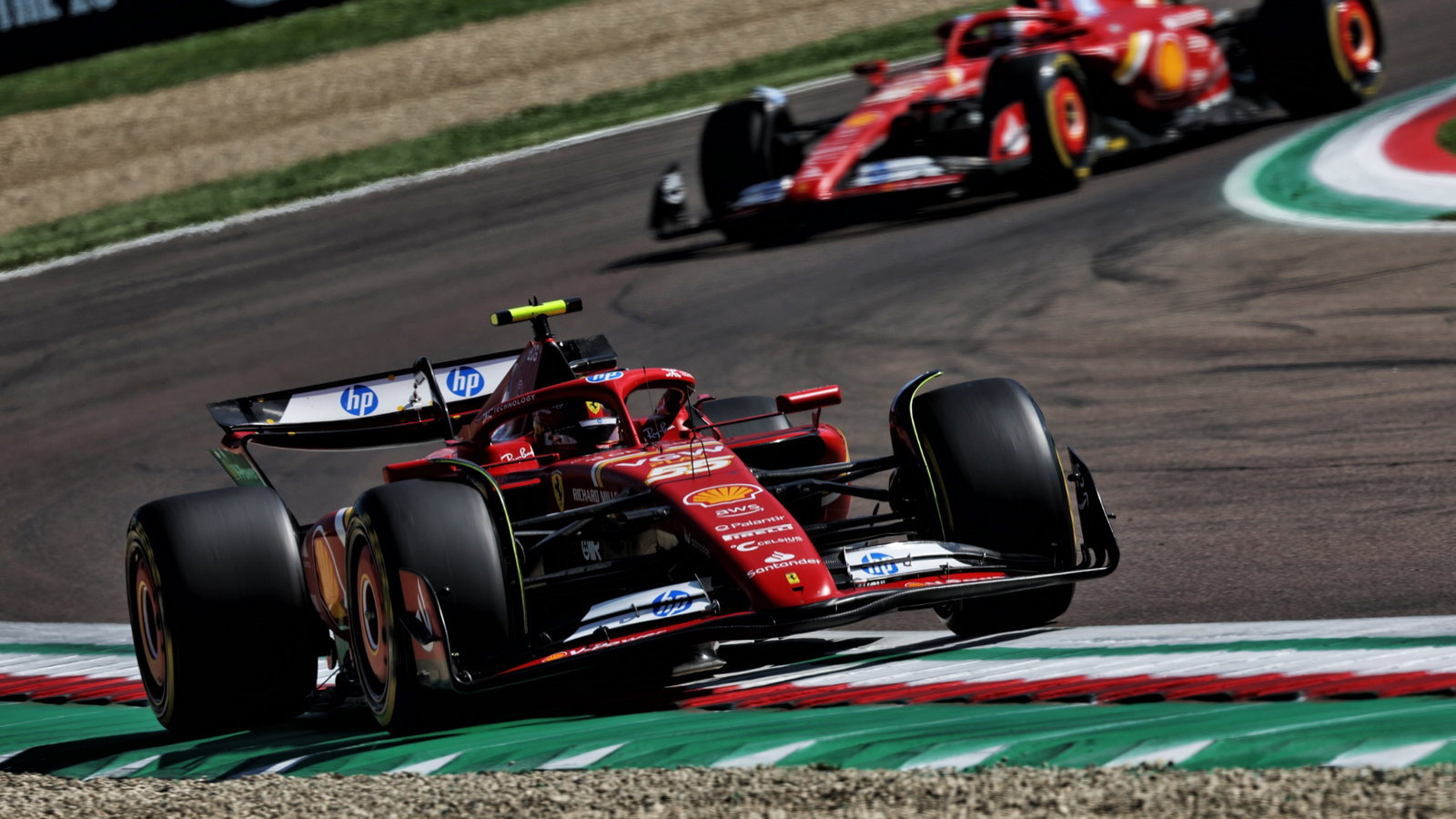 Carlos Sainz Jr (ESP) Ferrari SF-24. Formula 1 World Championship, Rd 7, Emilia Romagna Grand Prix, Imola, Italy,