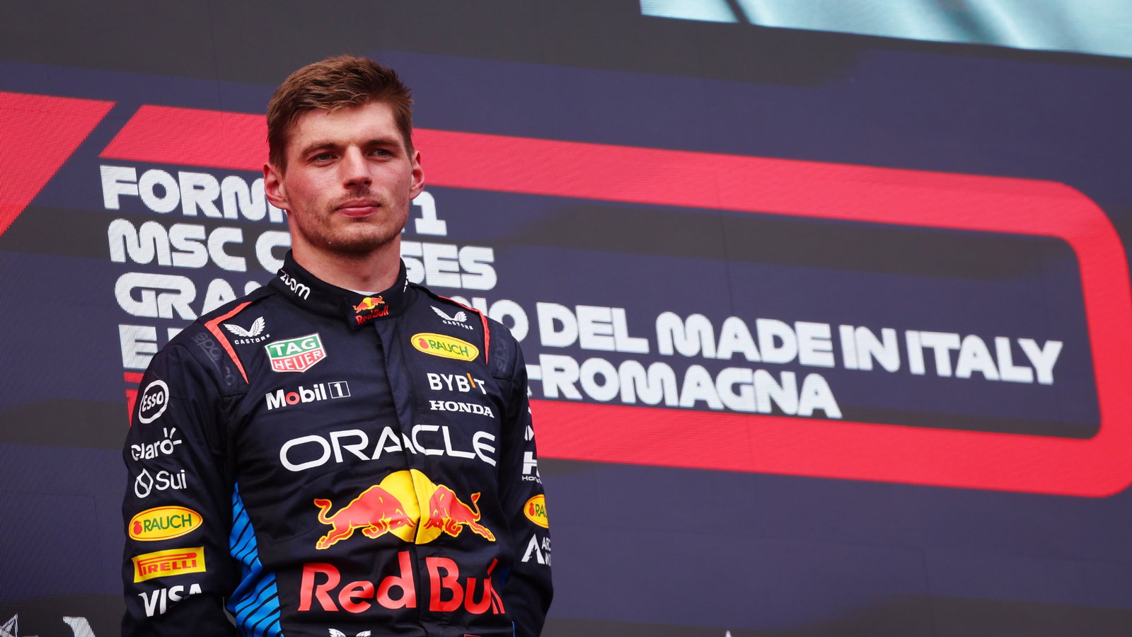 1st place Max Verstappen (NLD) Red Bull Racing. Formula 1 World Championship, Rd 7, Emilia Romagna Grand Prix, Imola,