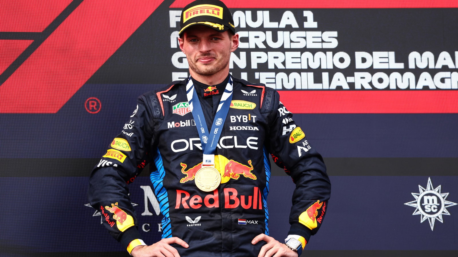 Max Verstappen (NLD), Red Bull Racing Formula 1 World Championship, Rd 7, Emilia Romagna Grand Prix, Imola, Italy, Race