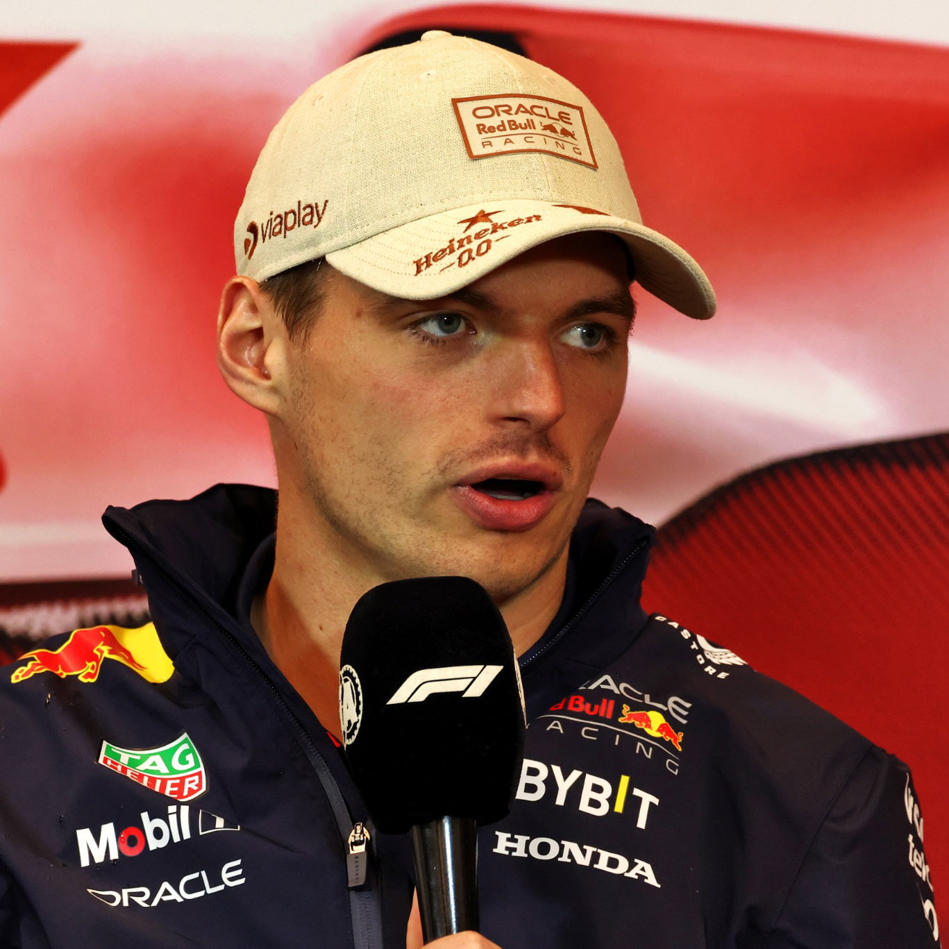 Max Verstappen (NLD) Red Bull Racing in the FIA Press Conference. Formula 1 World Championship, Rd 8, Monaco Grand Prix,