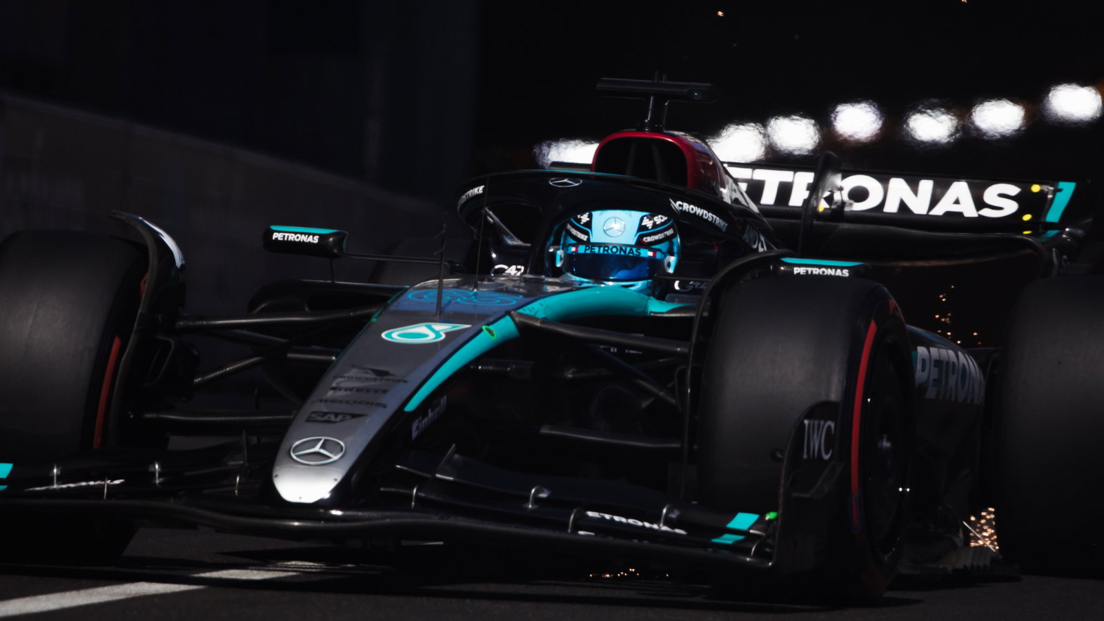 George Russell (GBR) Mercedes AMG F1 W15. Formula 1 World Championship, Rd 8, Monaco Grand Prix, Monte Carlo, Monaco,