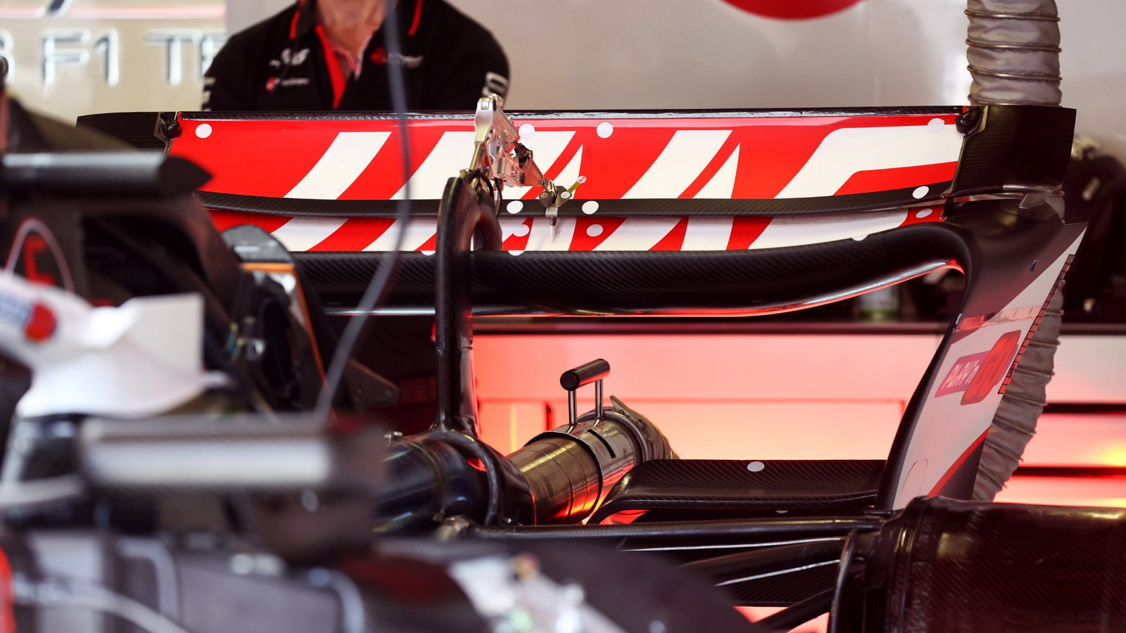 Haas VF-24 rear wing. Formula 1 World Championship, Rd 8, Monaco Grand Prix, Monte Carlo, Monaco, Race Day.-