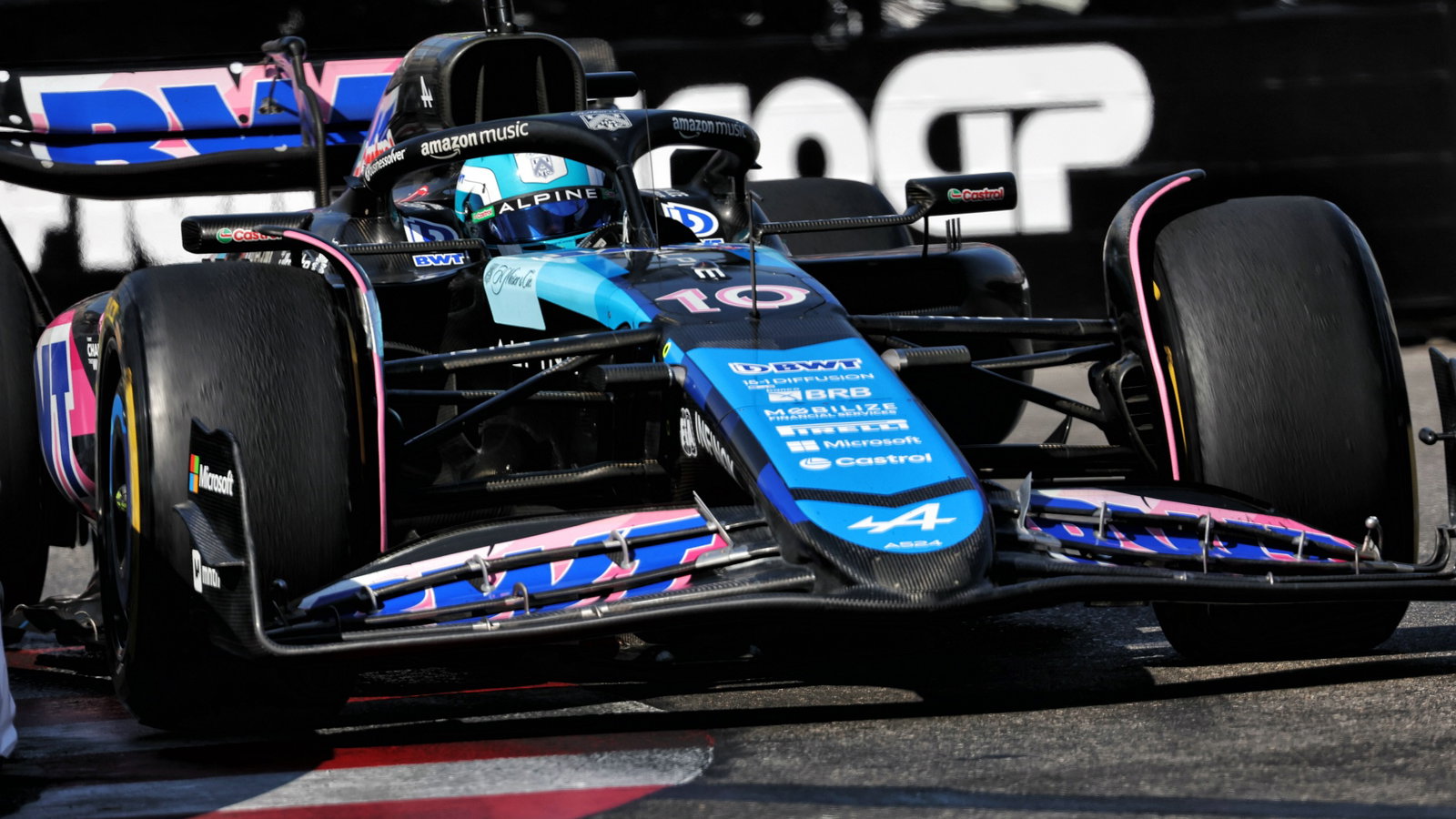 Pierre Gasly (FRA) Alpine F1 Team A524. Formula 1 World Championship, Rd 8, Monaco Grand Prix, Monte Carlo, Monaco, Race