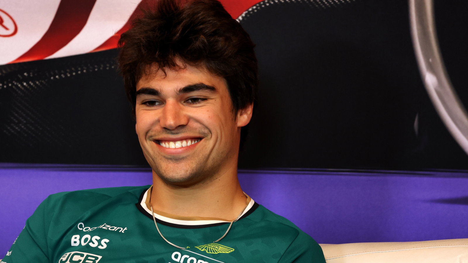 Lance Stroll (CDN) Aston Martin F1 Team in the FIA Press Conference. Formula 1 World Championship, Rd 9, Canadian Grand
