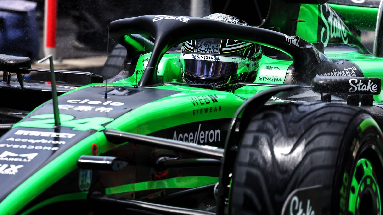 Zhou Guanyu (CHN) Sauber C44. Formula 1 World Championship, Rd 9, Canadian Grand Prix, Montreal, Canada, Practice Day.-