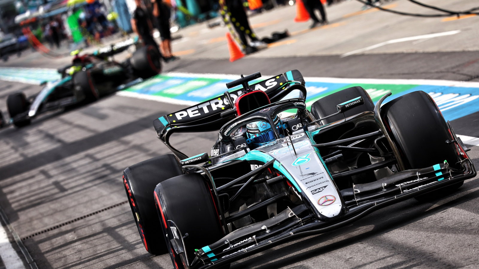 George Russell (GBR) Mercedes AMG F1 W15. Formula 1 World Championship, Rd 9, Canadian Grand Prix, Montreal, Canada,