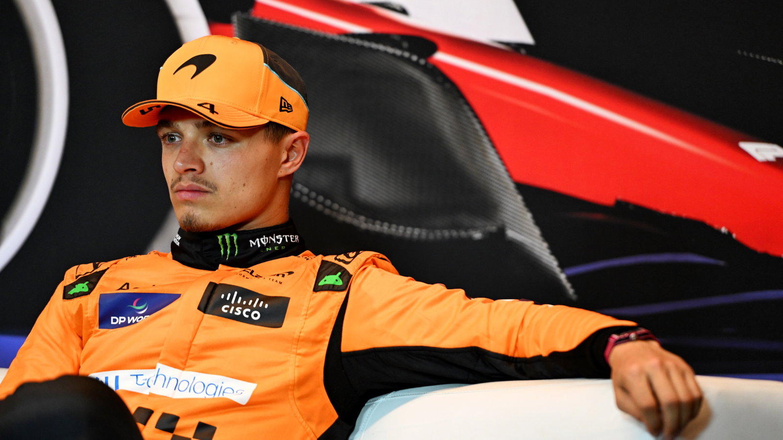 Lando Norris (GBR) McLaren in the post qualifying FIA Press Conference. Formula 1 World Championship, Rd 9, Canadian Grand