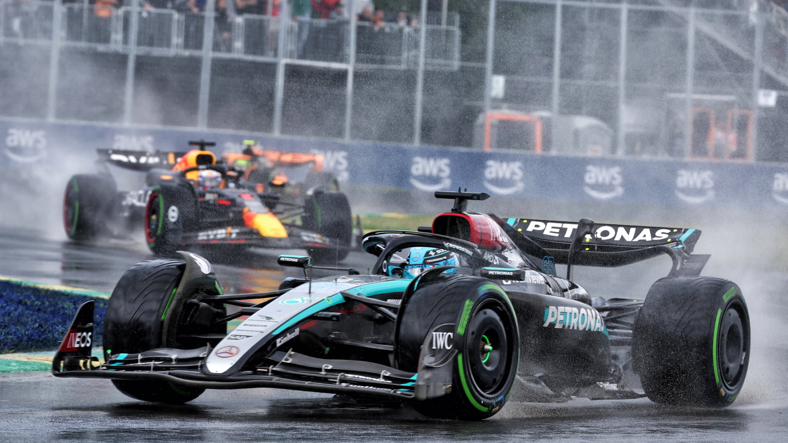 George Russell (GBR) Mercedes AMG F1 W15. Formula 1 World Championship, Rd 9, Canadian Grand Prix, Montreal, Canada, Race