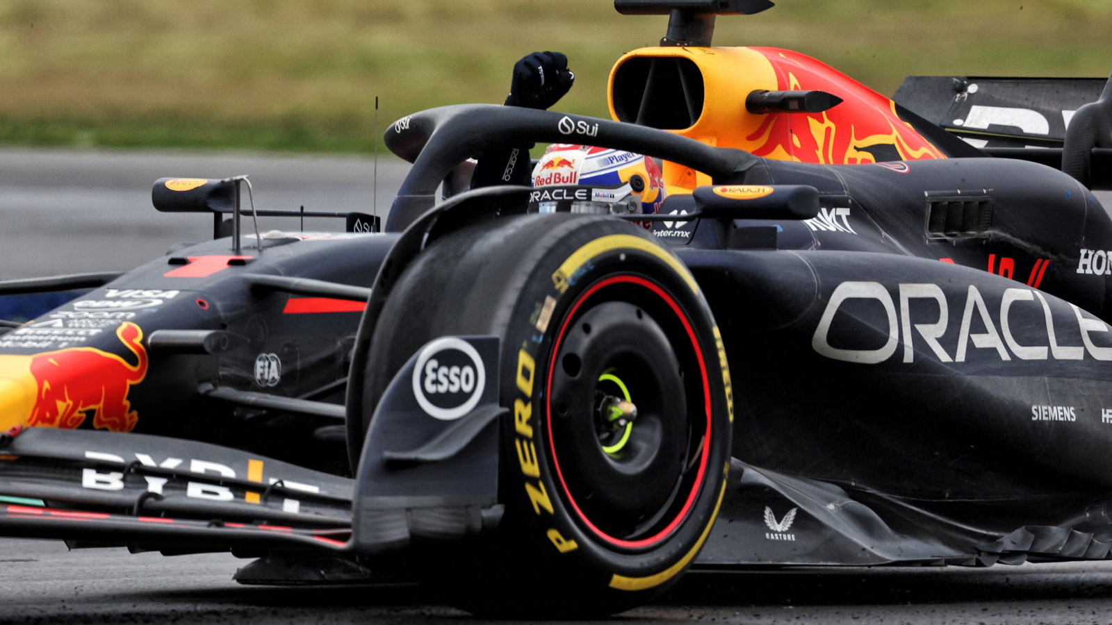 Race winner Max Verstappen (NLD) Red Bull Racing RB20 celebrates at the end of the race. Formula 1 World Championship, Rd