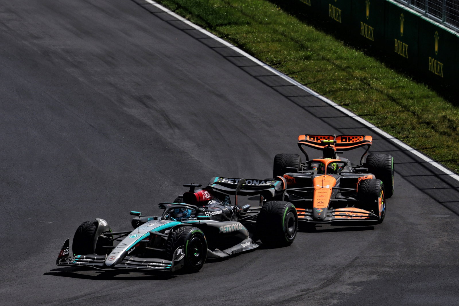 George Russell (GBR) Mercedes AMG F1 W15. Formula 1 World Championship, Rd 9, Canadian Grand Prix, Montreal, Canada, Race
