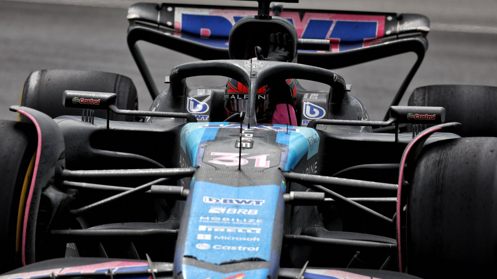 Esteban Ocon (FRA) Alpine F1 Team A524 waves at the end of the race. Formula 1 World Championship, Rd 9, Canadian Grand