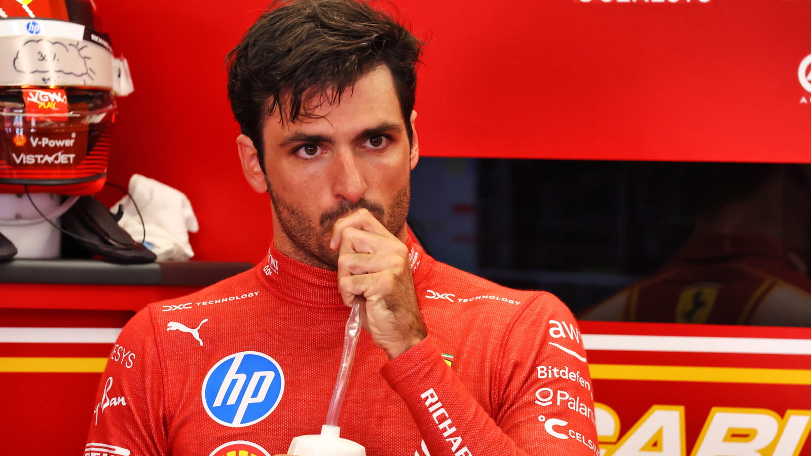 Carlos Sainz Jr (ESP) Ferrari. Formula 1 World Championship, Rd 10, Spanish Grand Prix, Barcelona, Spain, Practice Day.-