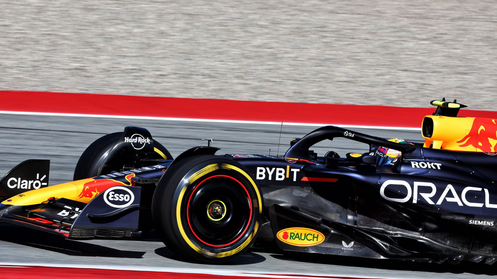 Sergio Perez (MEX) Red Bull Racing RB20. Formula 1 World Championship, Rd 10, Spanish Grand Prix, Barcelona, Spain,